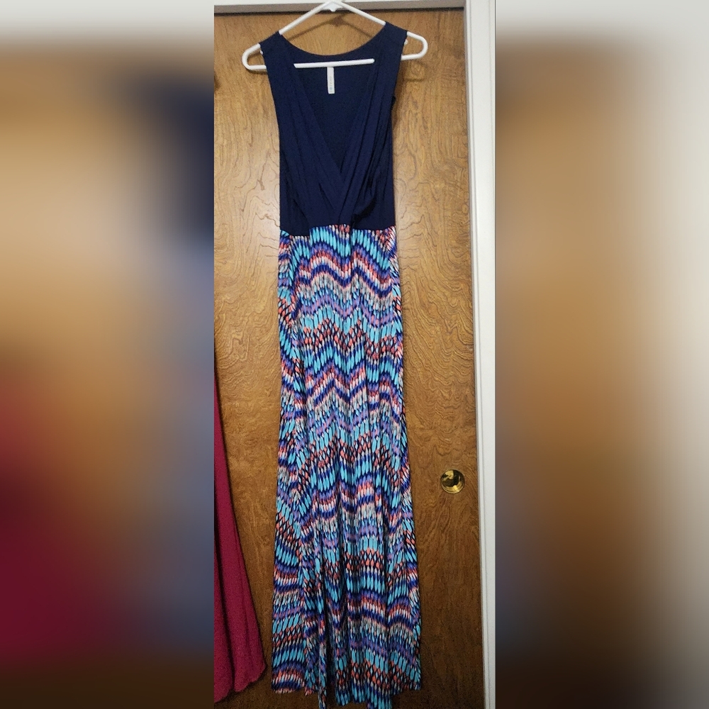 Gilli Blue Maxi Dress